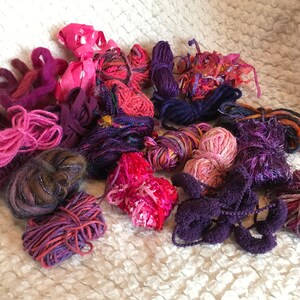 Odd Balls for Saori style weaving