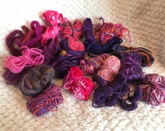 Odd Balls for Saori style weaving
