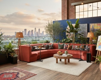 Rasberry Pink Velvet Lounge | Velvet Lounge Sofa | Free Shipping