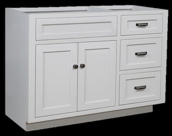 BATH VANITY | Single Sink | Maple | Build To Order| Hand Crafted In Lancaster PA | Free Shipping!!