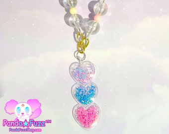 Kawaii Heart Shaker Necklace