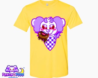 Drip the Vampanda Chocolate Doughnut T-Shirt, Creepy Cute Shirt, Creepy Cute Clothing