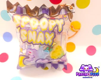 Spoopy Snax Creepy Cute Candy Bag Keychain