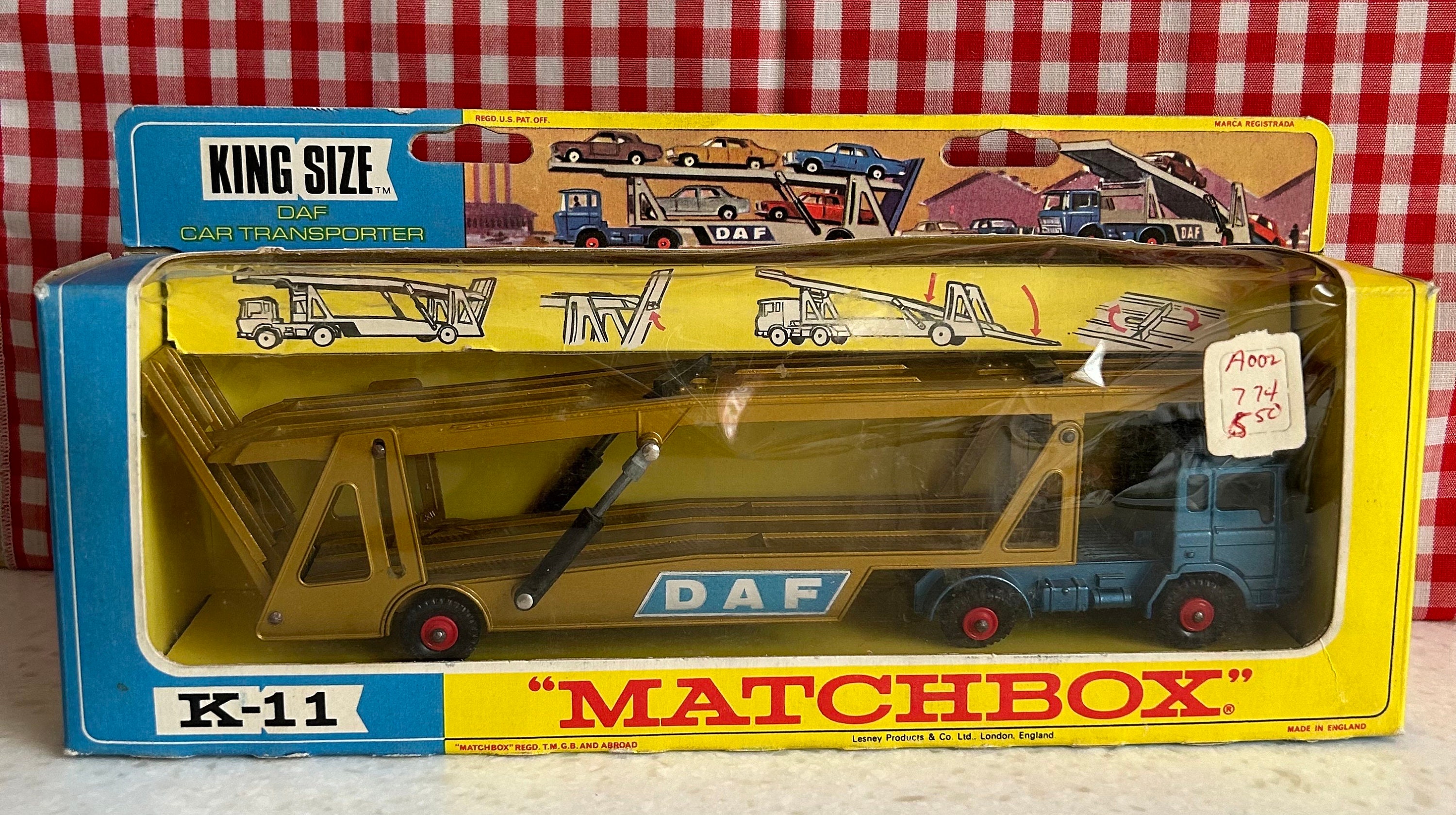 Vintage Matchbox K-11 - Etsy