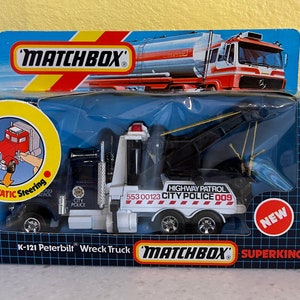 Vintage Matchbox Superkings K121 Wreck Truck
