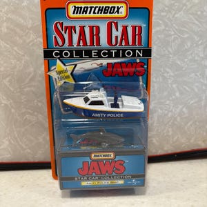 Vintage Matchbox Star Car Collection Jaws - Etsy