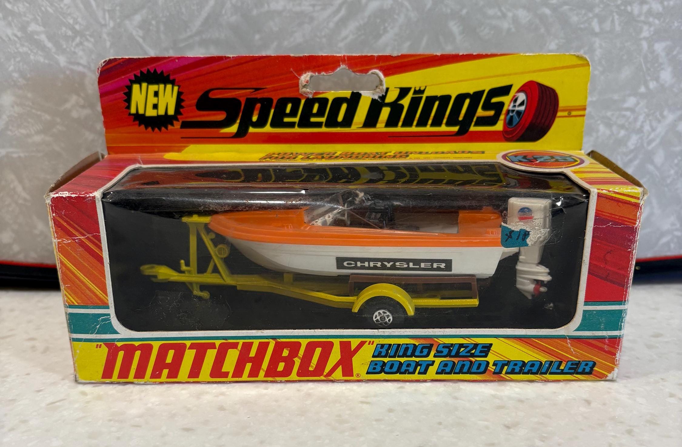 NIB Matchbox Speed Kings K25 Boat and Trailer - Etsy