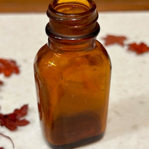Vintage Amber/Brown Bottle