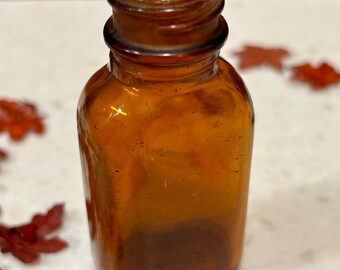 Vintage Amber/Brown Bottle
