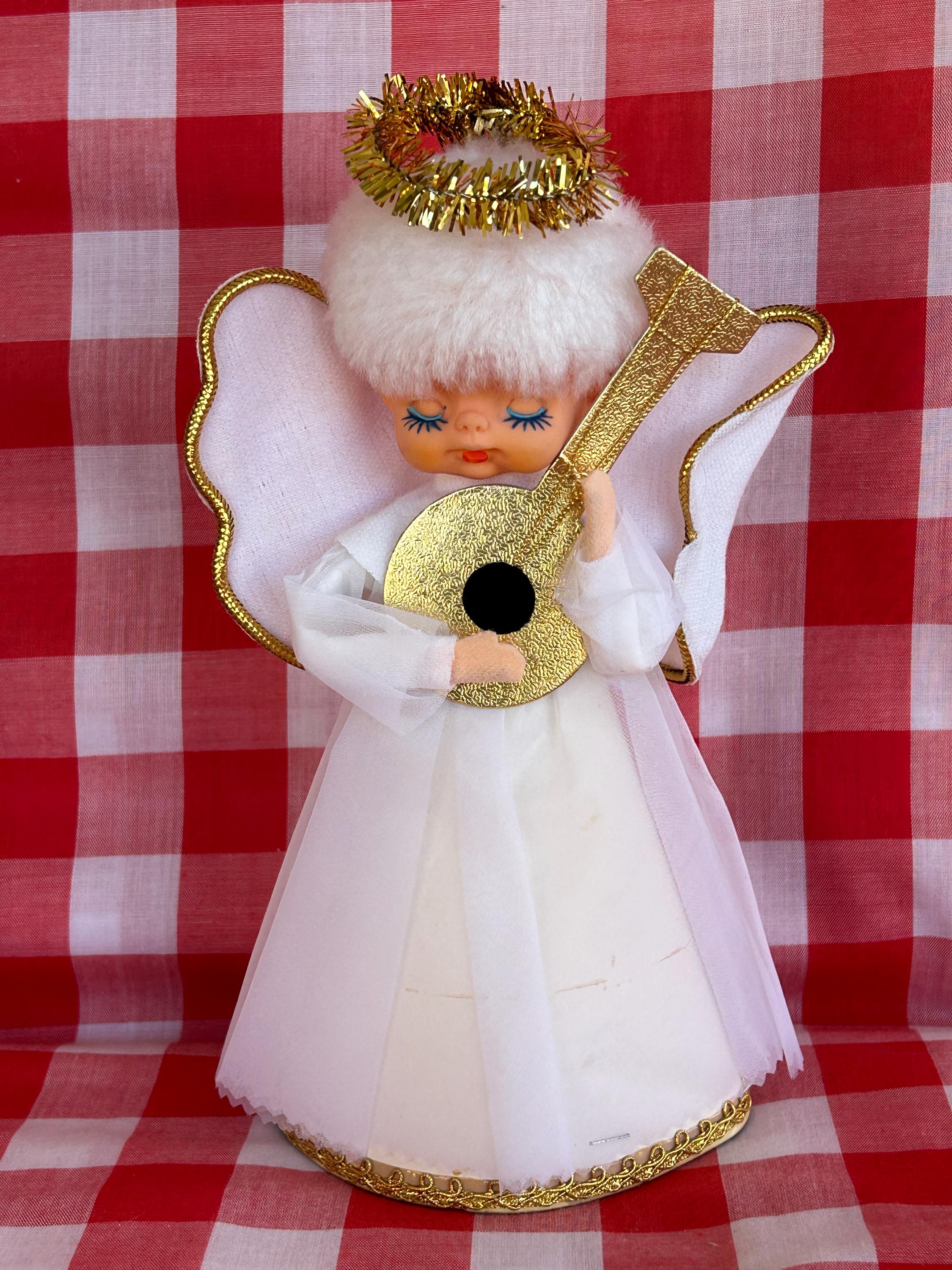 Vintage Angel Tree Topper Japan - Etsy