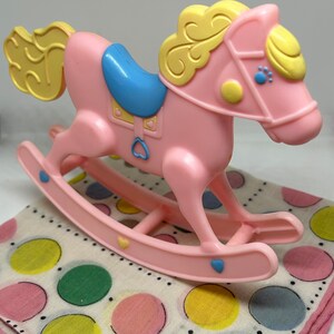 Vintage Mattel Baby Rocking Horse