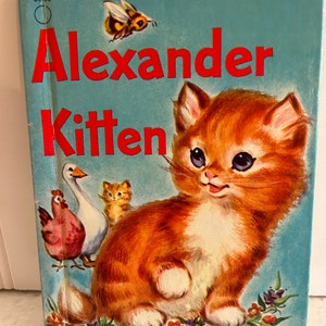 Vintage Alexander Kitten Book