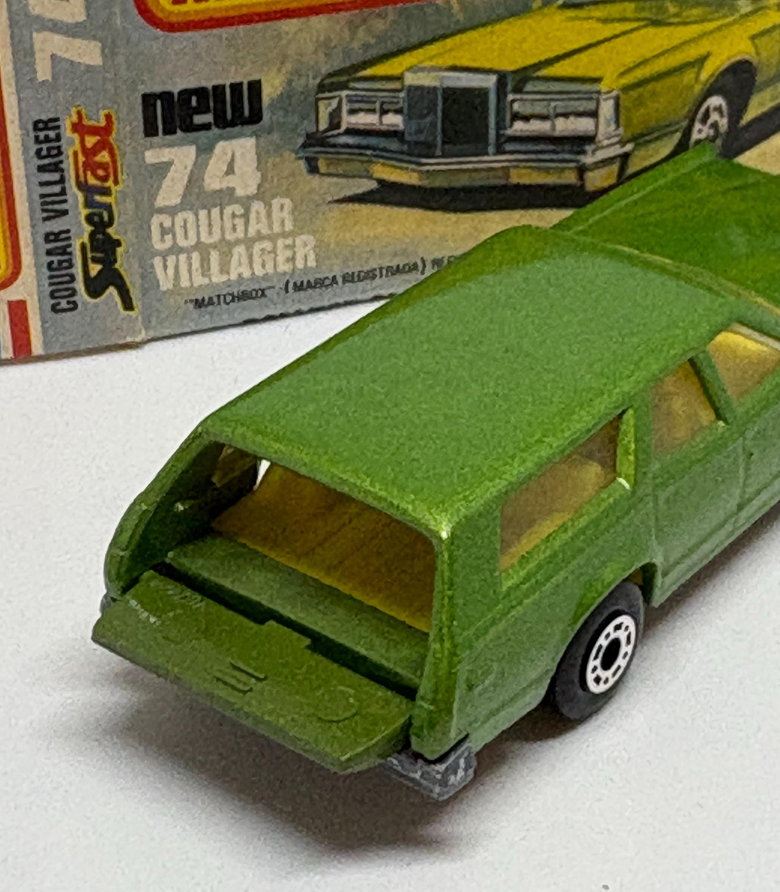 Vintage Matchbox #74 Cougar Villager in Box - Etsy