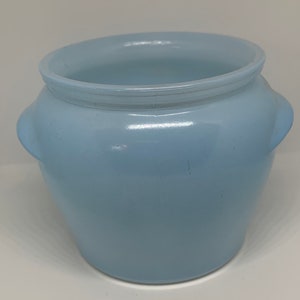 Vintage Glasbake Honey Whip Jar