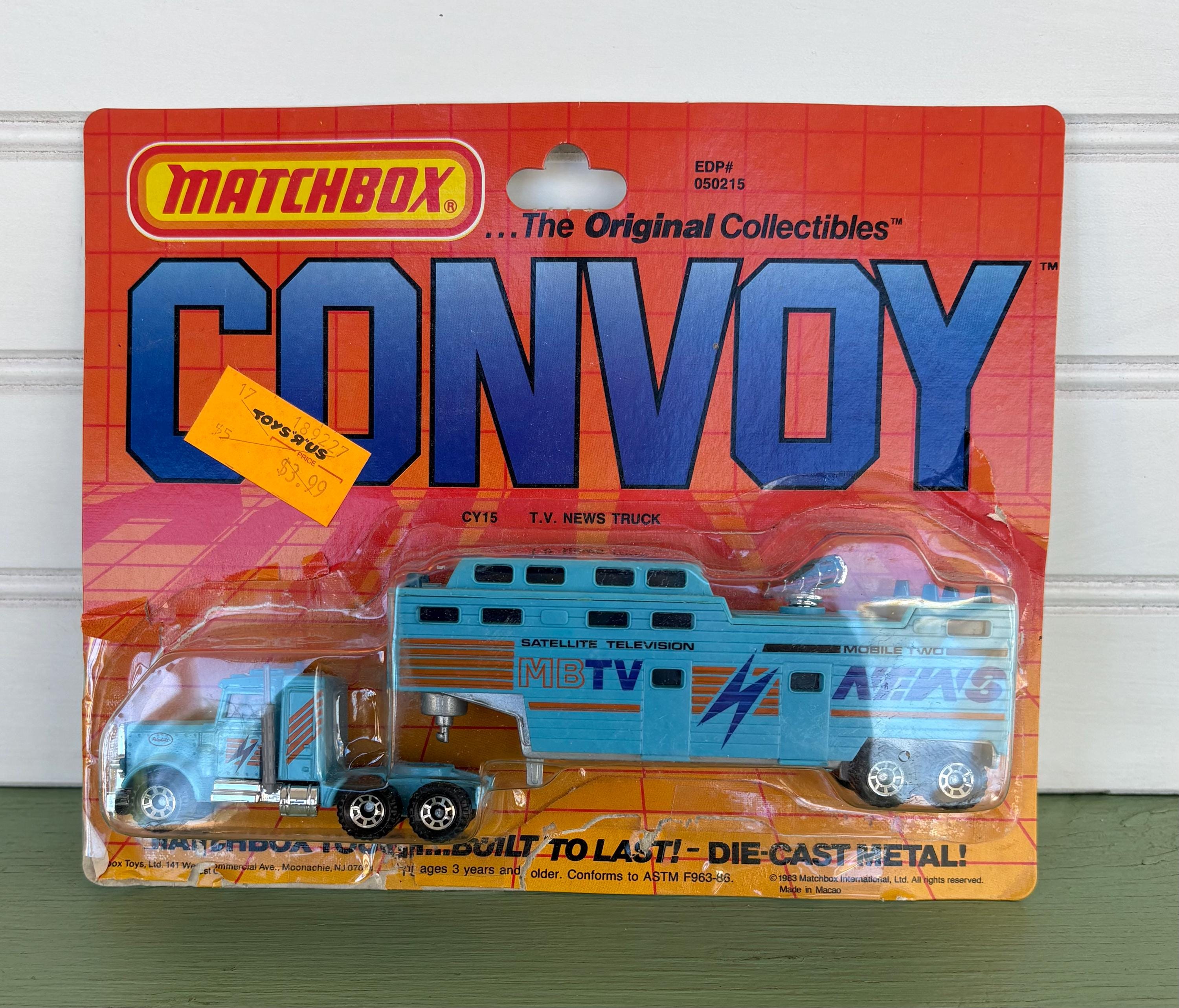 Matchbox Convoy CY15 TV News Truck - Etsy