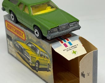Vintage Matchbox #74 Cougar Villager in Box - Etsy