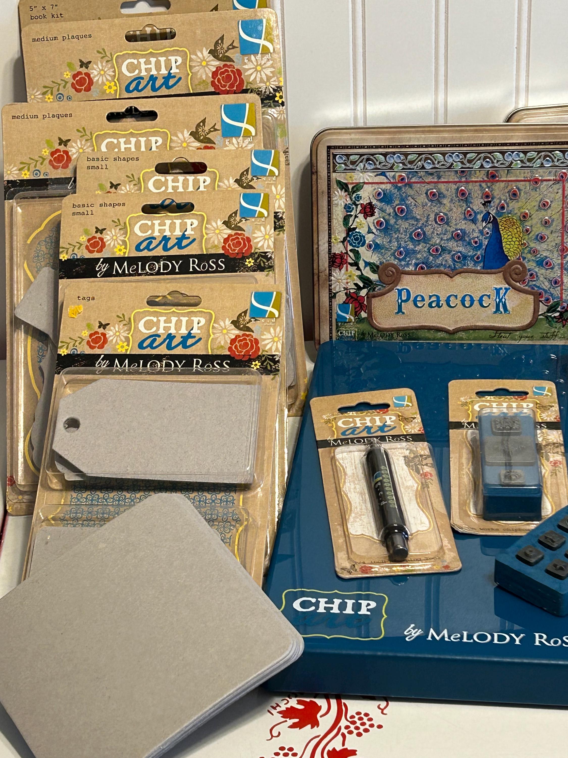 Chip Art Set by Melody Ross - Etsy