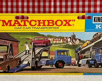 Matchbox Super Kings K-34 – Transport De Palettes Peterbilt Sierra 1971 – 1/36 – Boîte D'origine