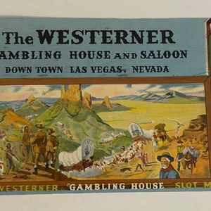 Vintage The Westerner Postkarte