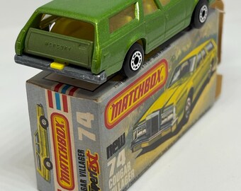 Vintage Matchbox #74 Cougar Villager in Box - Etsy