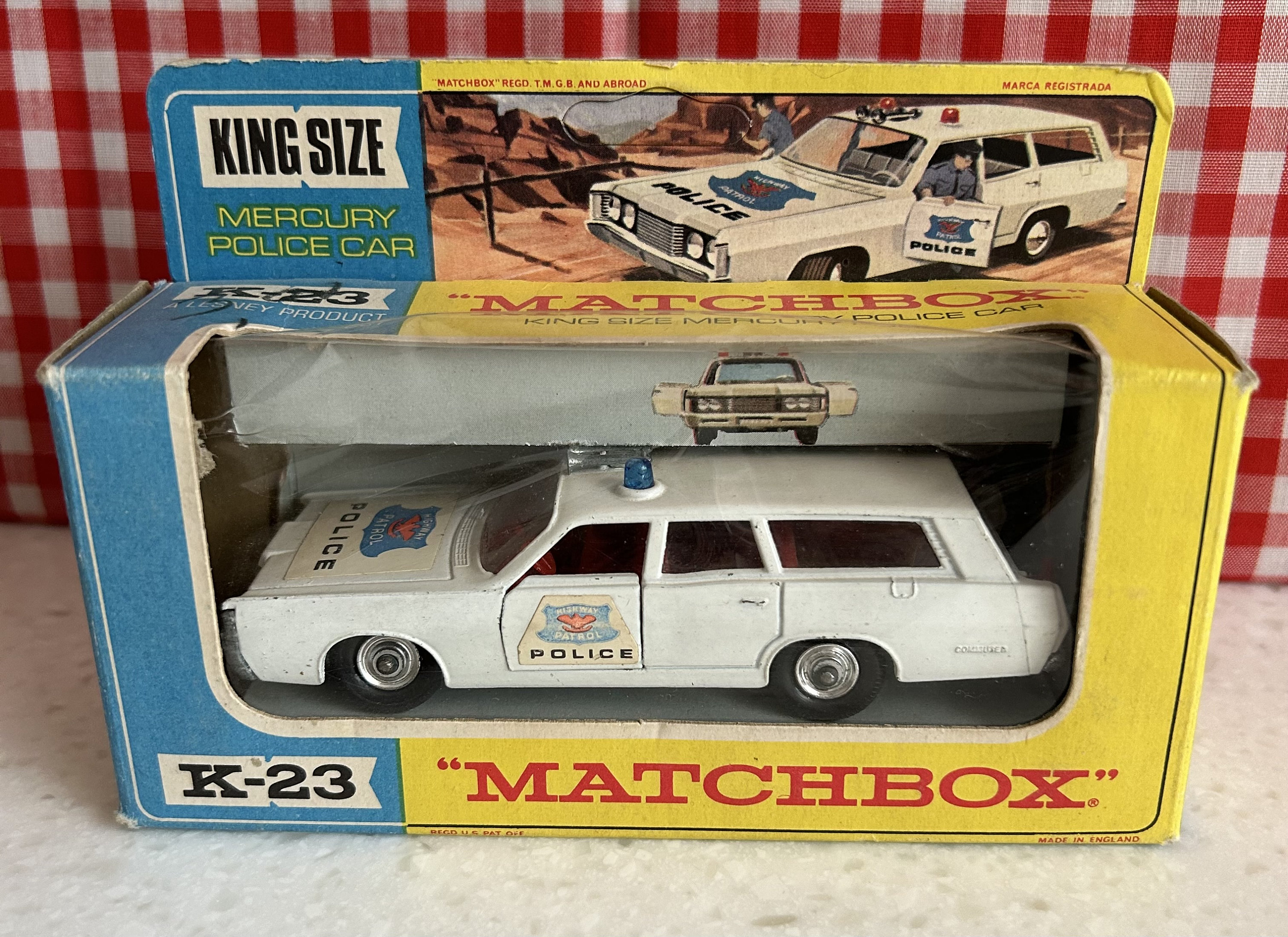 Vintage Matchbox King Size K-23 - Etsy
