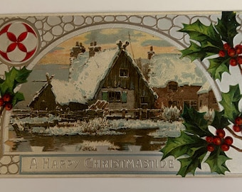 Vintage Christmas Postcard 1910