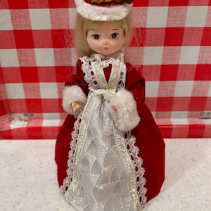 Vintage Christmas Bradley Doll
