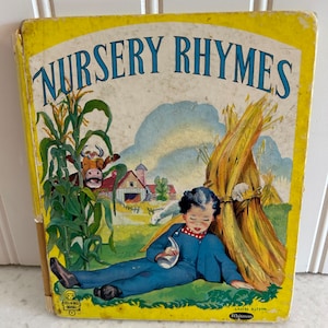 Vintage Nursery Rhymes Book