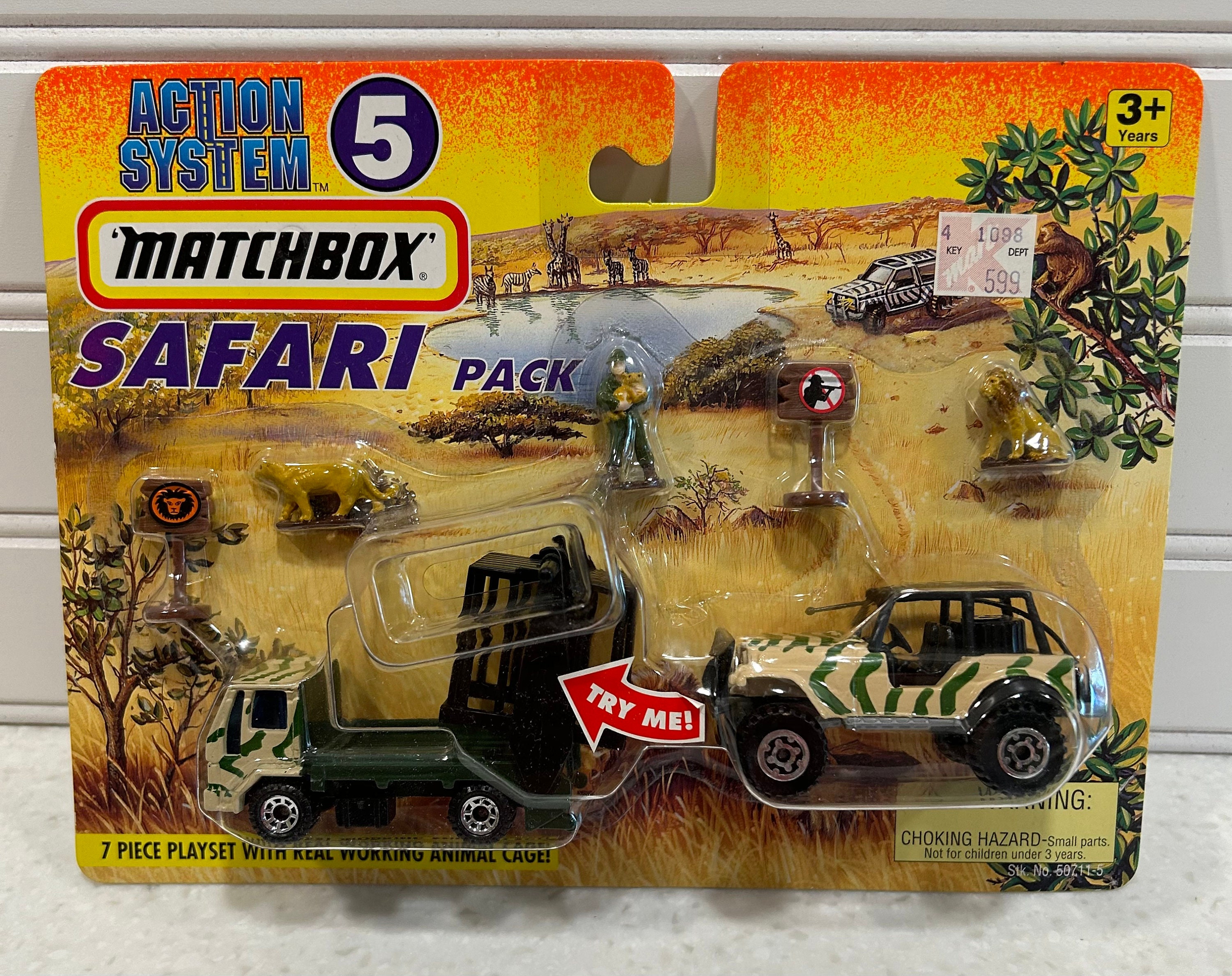 Vintage Matchbox Safari Action System 5 - Etsy