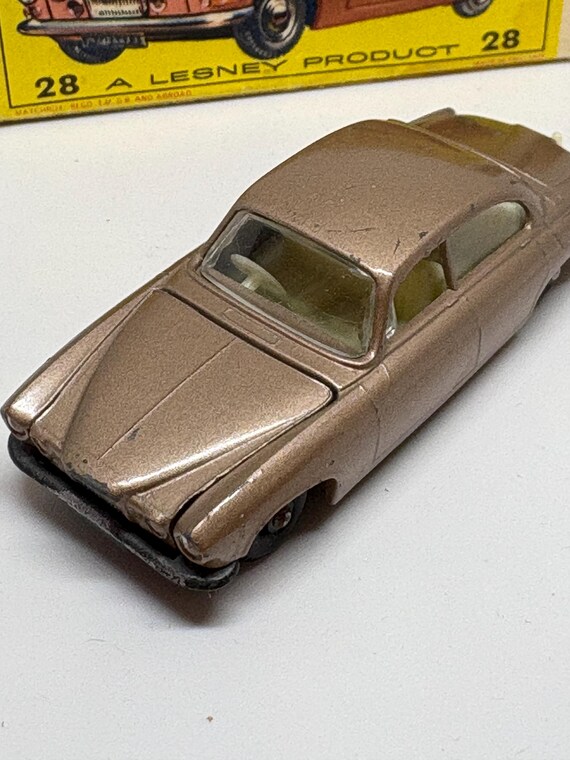 Vintage Matchbox #28 Mark Ten Jaguar - Etsy
