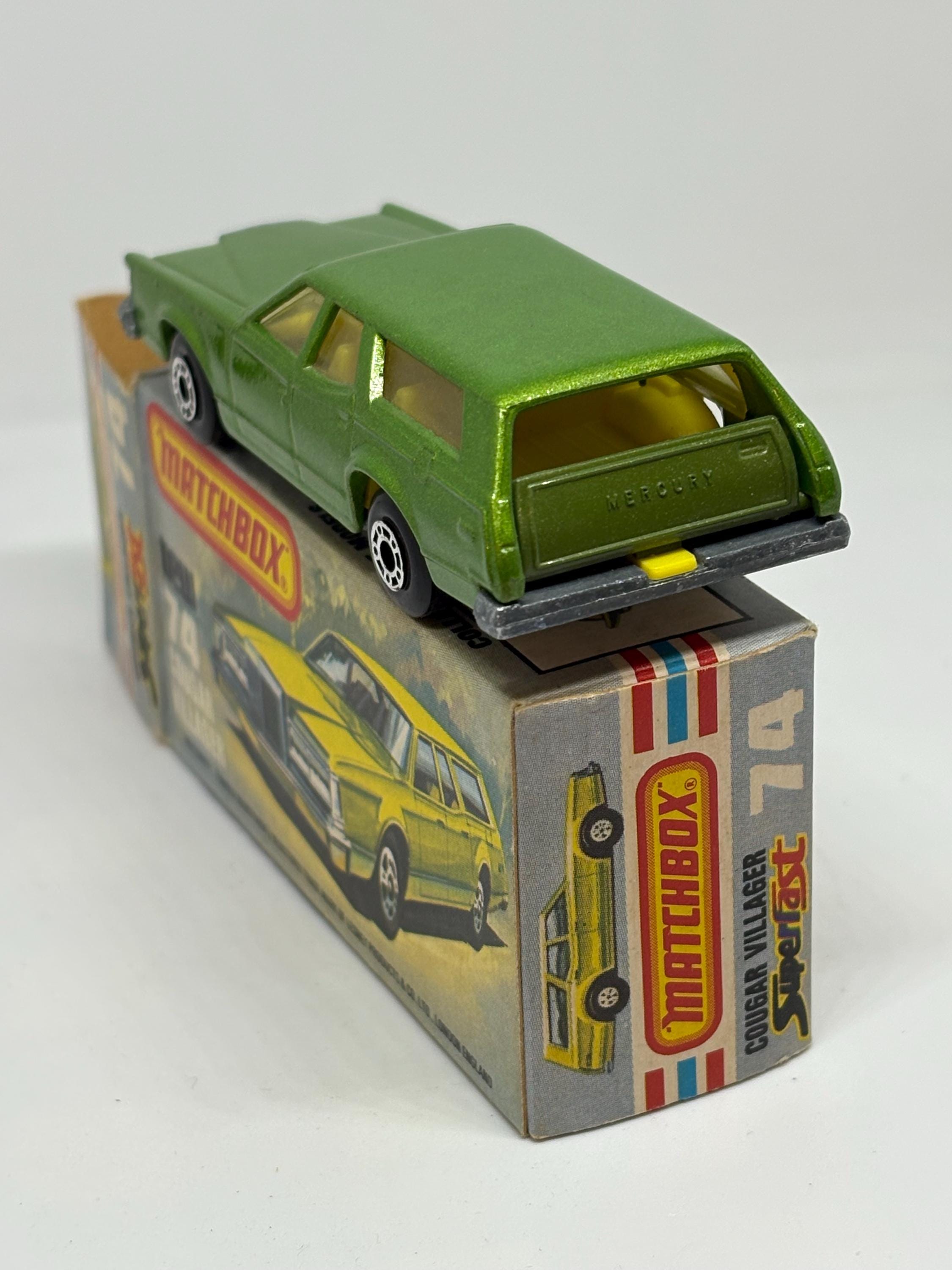 Vintage Matchbox #74 Cougar Villager in Box - Etsy