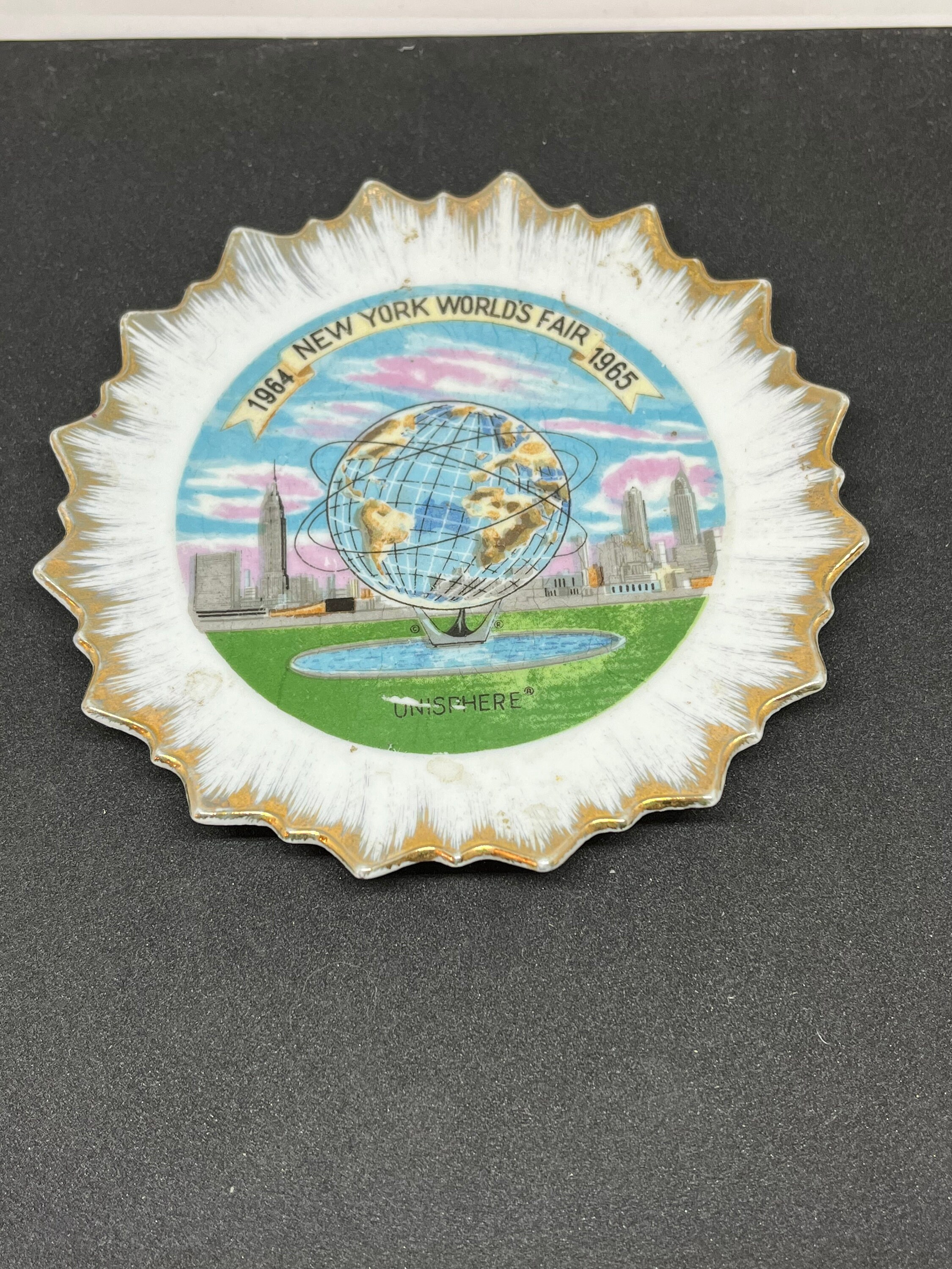 1964 New York World's Fair Plate - Etsy
