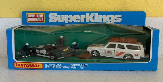 Vintage Matchbox Superkings K76 Volvo Rally Support - Etsy