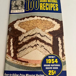 1954 Pillsbury 100 Grand National Recipes