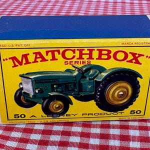 Matchbox No. 50 John Deere Lanz Tractor