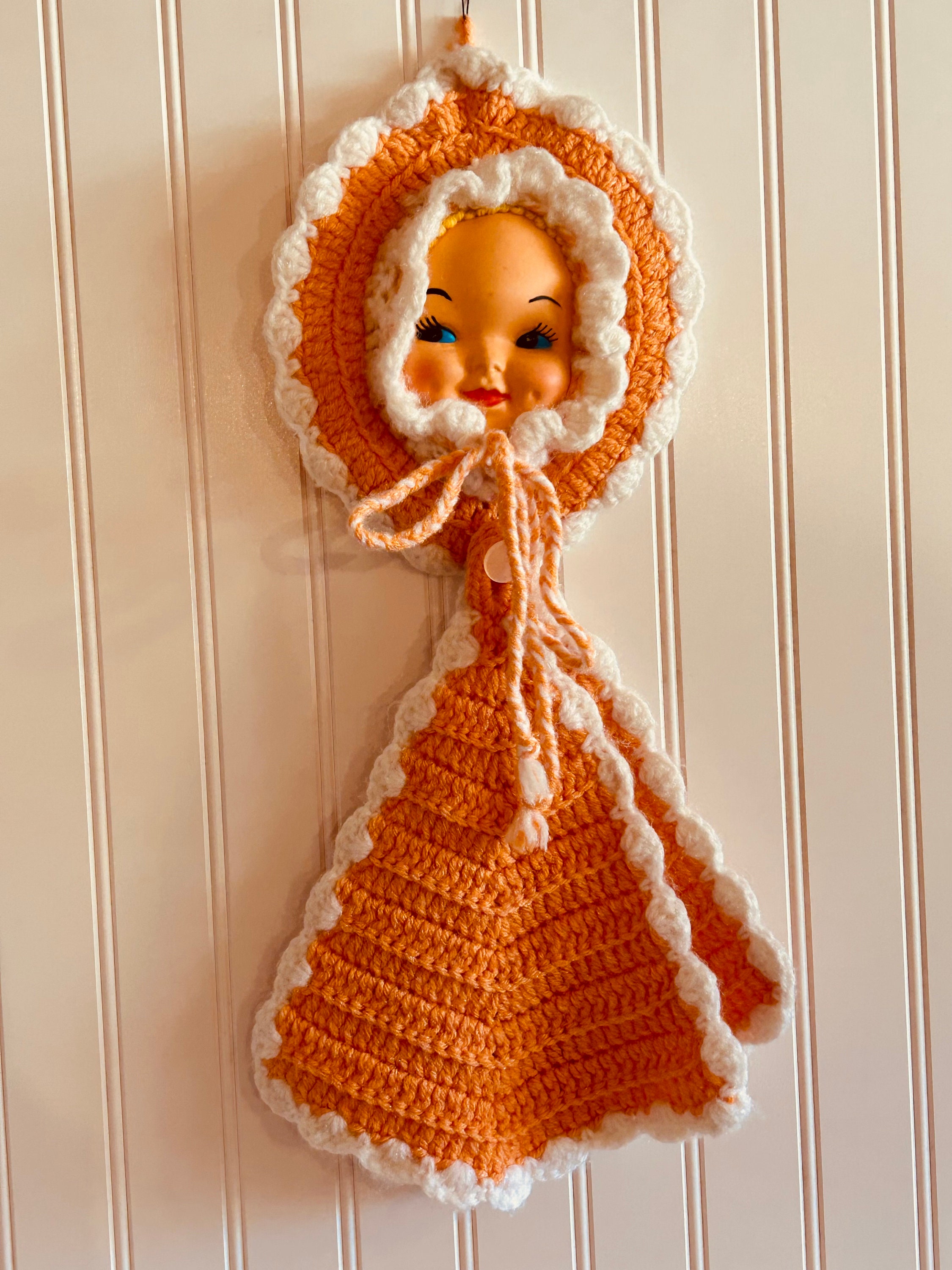 Vintage Potholder Girl - Etsy