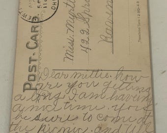You Are a Girl That Any Boy Must Idolise Vintage Postcard - Etsy
