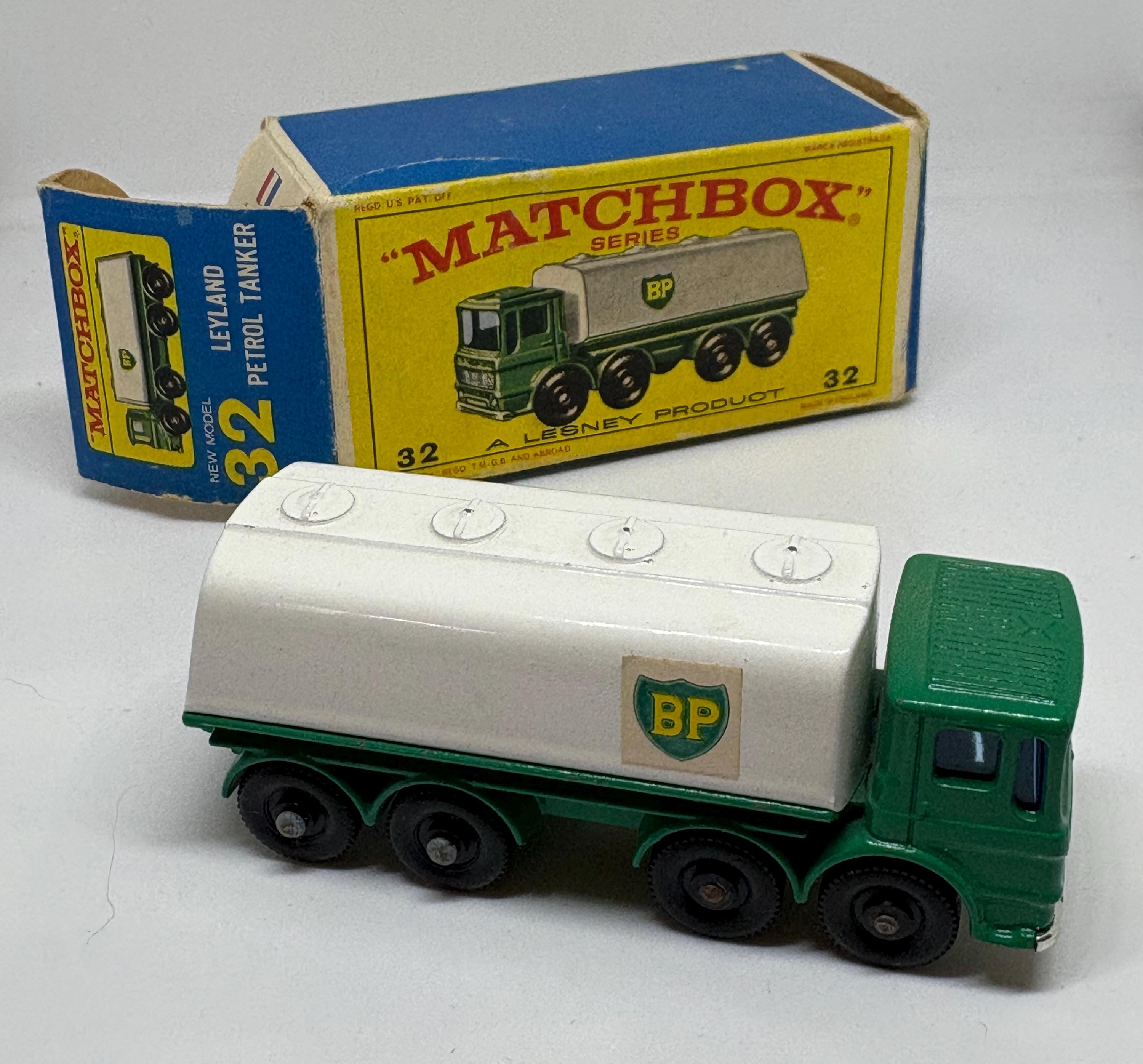 Vintage Matchbox #32 Leyland Petrol Tanker - Etsy