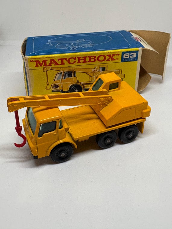 ミニカー Matchbox Superfast No.30 Crane ミニカー Matchbox Superfast No.30 Crane Vintage 1961 Lesney