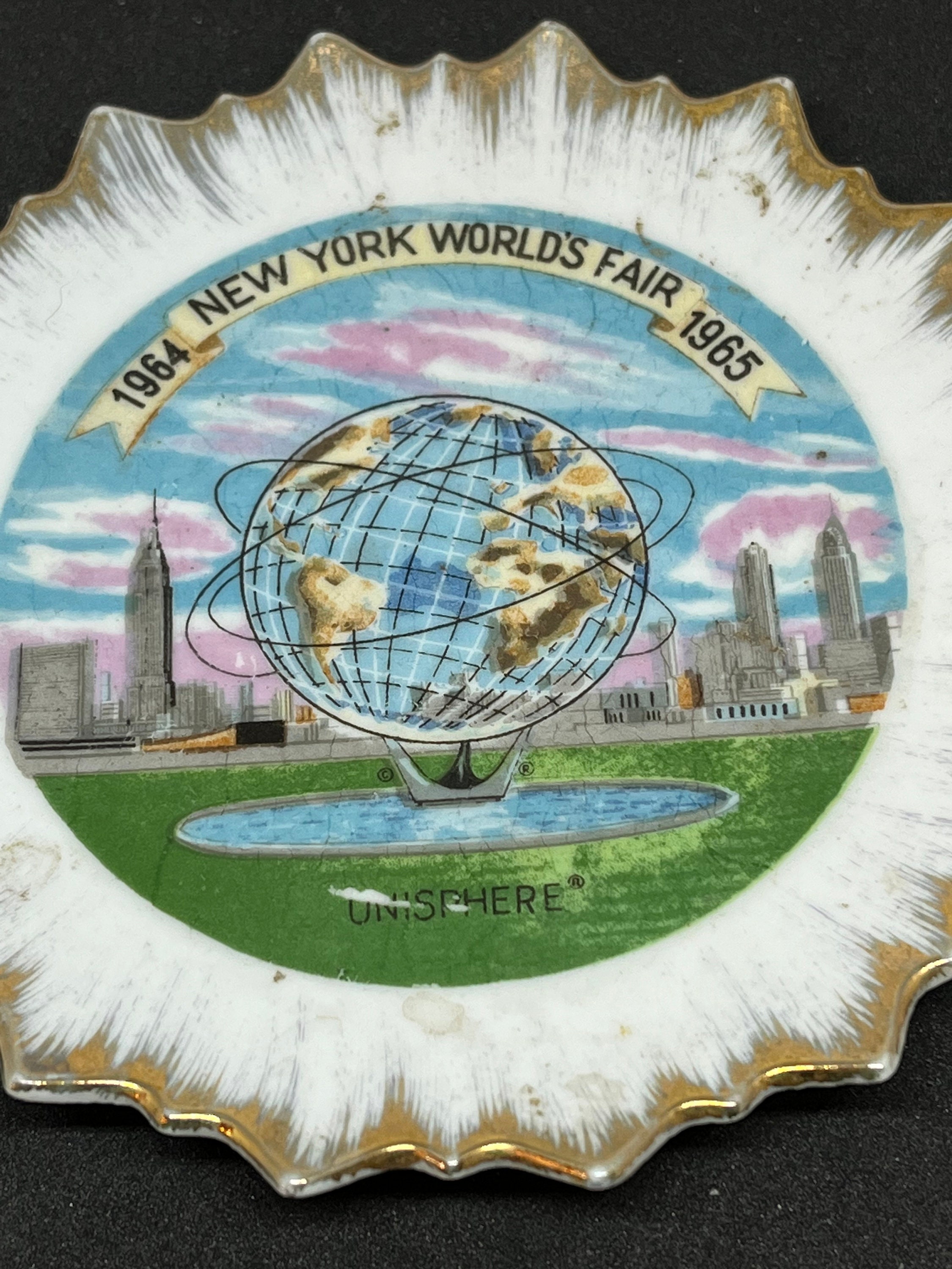 1964 New York World's Fair Plate - Etsy