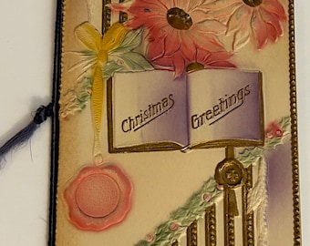 Cartão postal/cartão comemorativo de Natal vintage