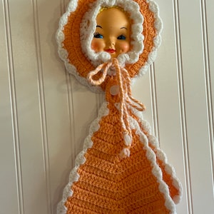 Vintage Potholder Girl