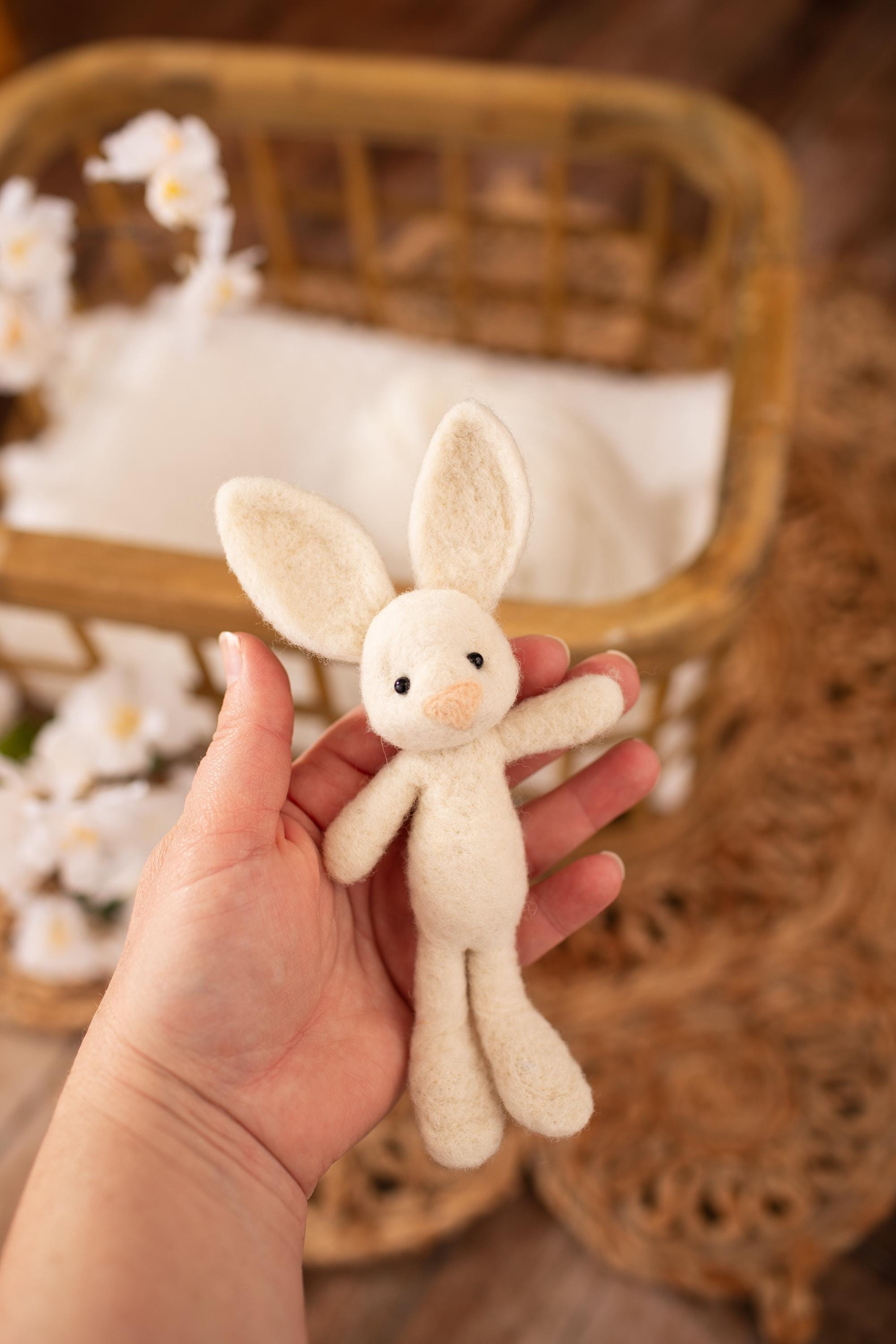 White Rabbit Prop Rabbit- Newborn Photography Prop - Etsy