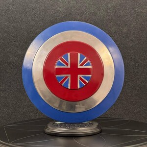 Scudo del Capitano Carter - Scudo della Leggenda Marvel Steve Rogers - Scudo d'Acciaio del Supereroe - Cosplay, Costume, Il Regalo Migliore per Lui.