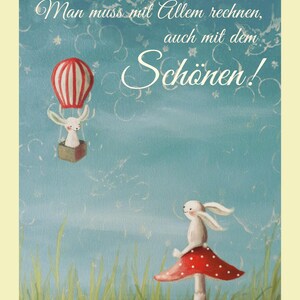 Cartão Postal * Zuversicht * Meisie Berlin * Hasen