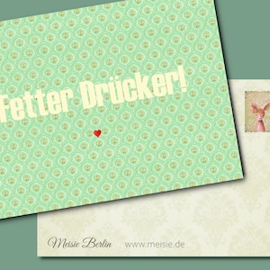 Fetter Drücker ! Gros câlin ! Carte postale Glückwunschkarte Liebe Geburtstag