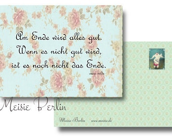 Am Ende wird alles gut...! (Oscar Wilde)