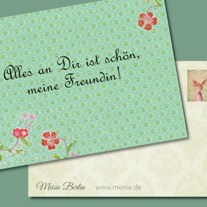Alles an Dir ist schön, meine Freundin! Carta postale