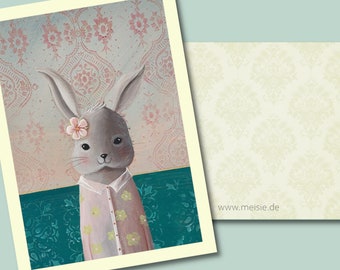 Schöne Ostern ! Cartes d'art * Oster * Osterhase