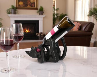 Portabotellas de vino Estilo: Gato